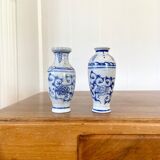 Pair of porcelain soliflores
