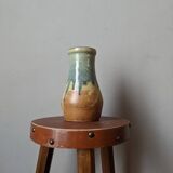 Handmade ceramic stoneware vase, Scandinavian country style decoration