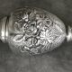 Ewer, Mauro Manetti art foundry, floral embossed decoration and bird's head handle