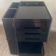 Architectural serving trolley by Giovanni Pelis for Stile Neolt from the 60s-70s