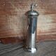 Italian pepper mill silver metal