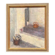 Original Swedish Oil on Panel – “Oven in the Studio” by Hanne Jönsson