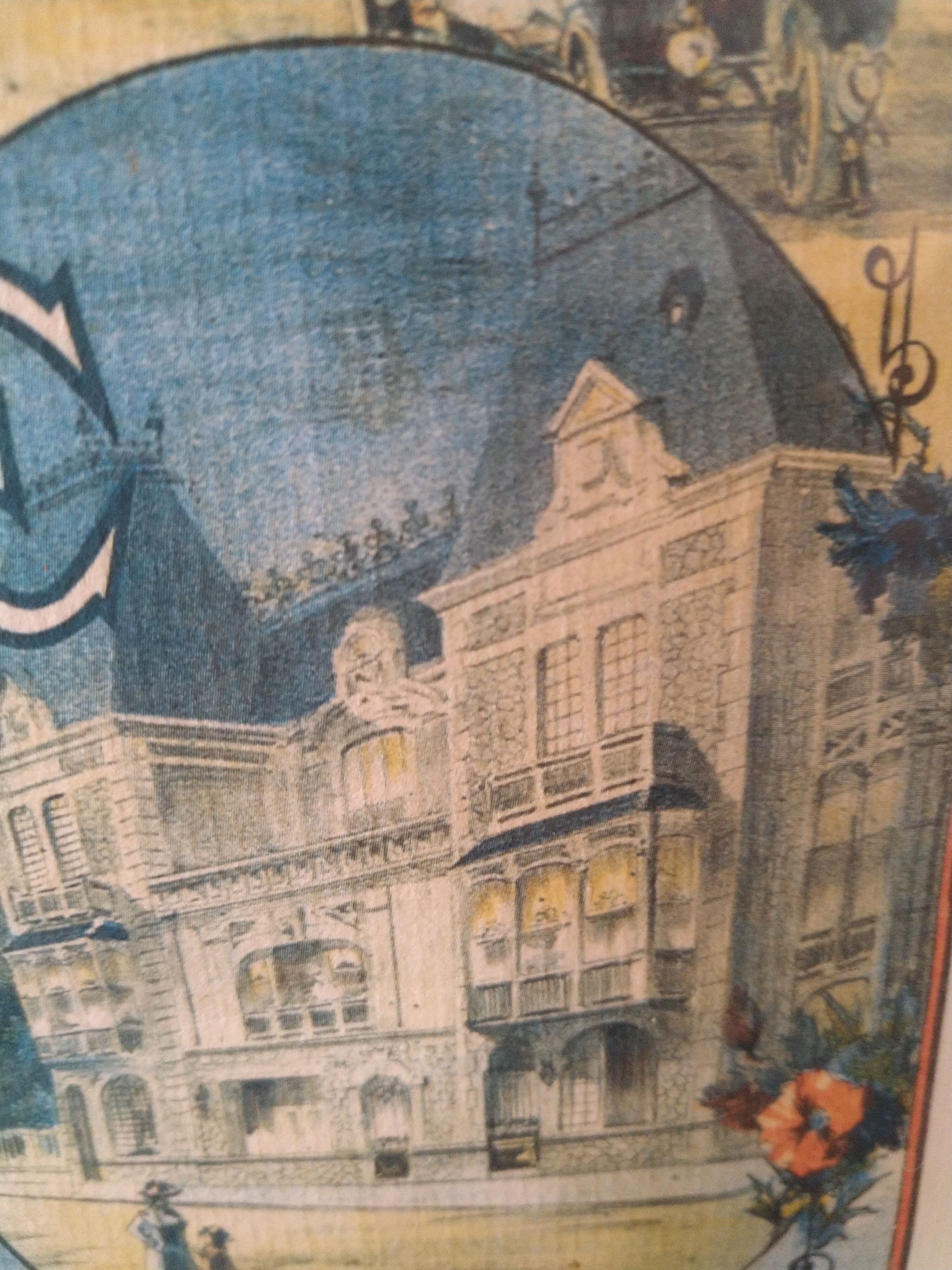 Old poster La Baule