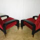 Pair of Italian club chair from the 50s