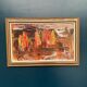 Huile sur toile originale suédoise – « Paysage » par Ingemar Callenberg – Signé – Vintage et encadré