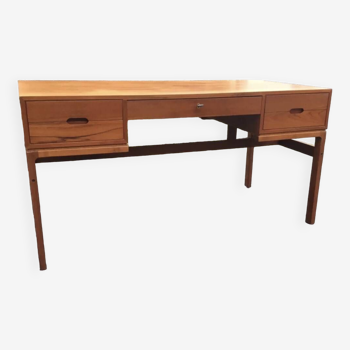 Danish Teak Desk by Arne Wahl Iversen 1950s