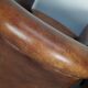 Vintage Dutch cognac coloured leather club chair, set of 2