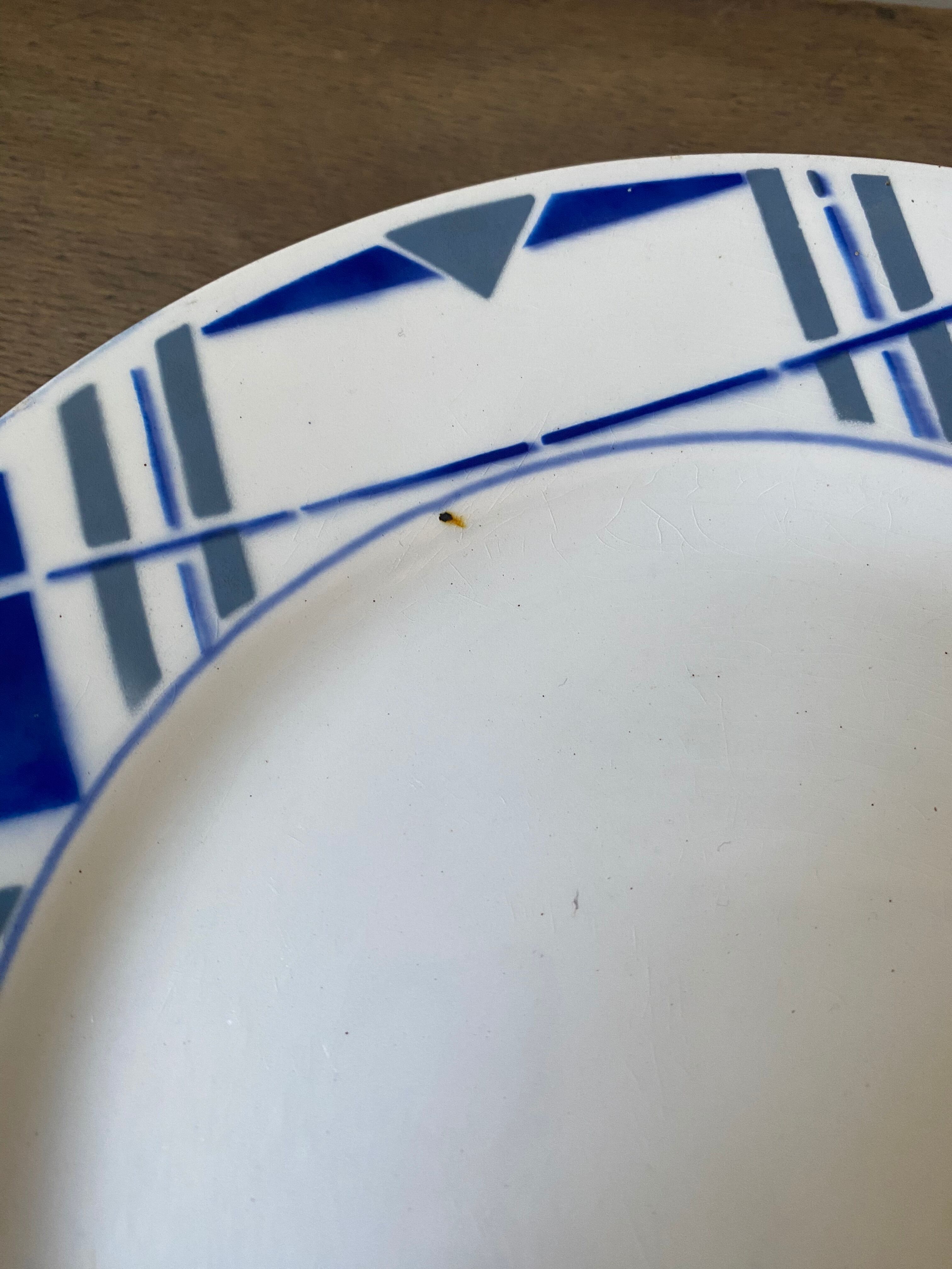 Ceranord Saint Amand Basque model standing dish