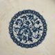 Assiettes plates gien 1937 guirlandes