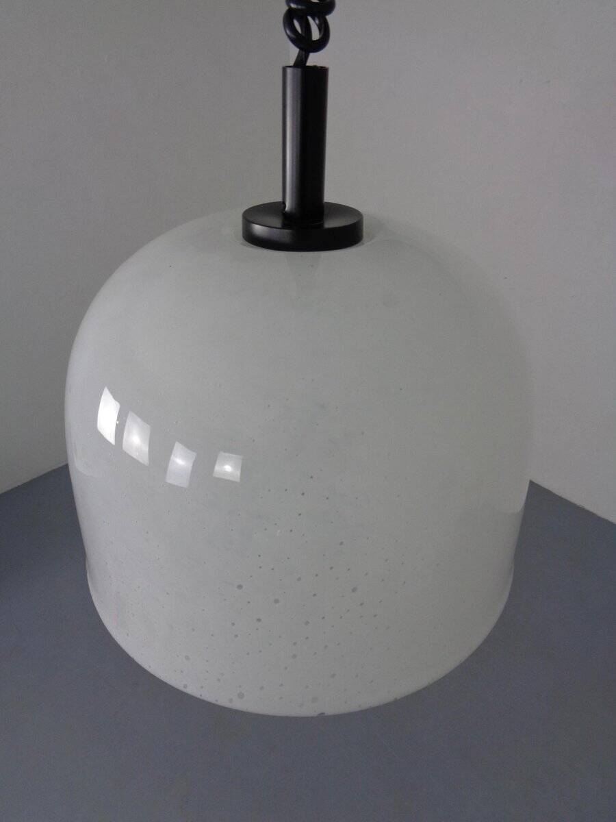 Glass ceiling lamp from Peill & Putzler, Germany, 1960s.