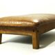 Table de gym / lit de repos vintage en cuir XXL