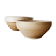 Duo de saladiers en grès beige Digoin