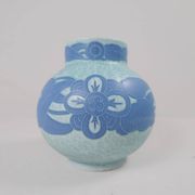 Vase Art Déco Gustavsberg Sgraffito Josef Ekberg, Suède, 1922