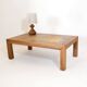Bernard Buffat, table basse avec plateau en céramique, 1970s.