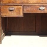 Office furniture, old glove maker's table.