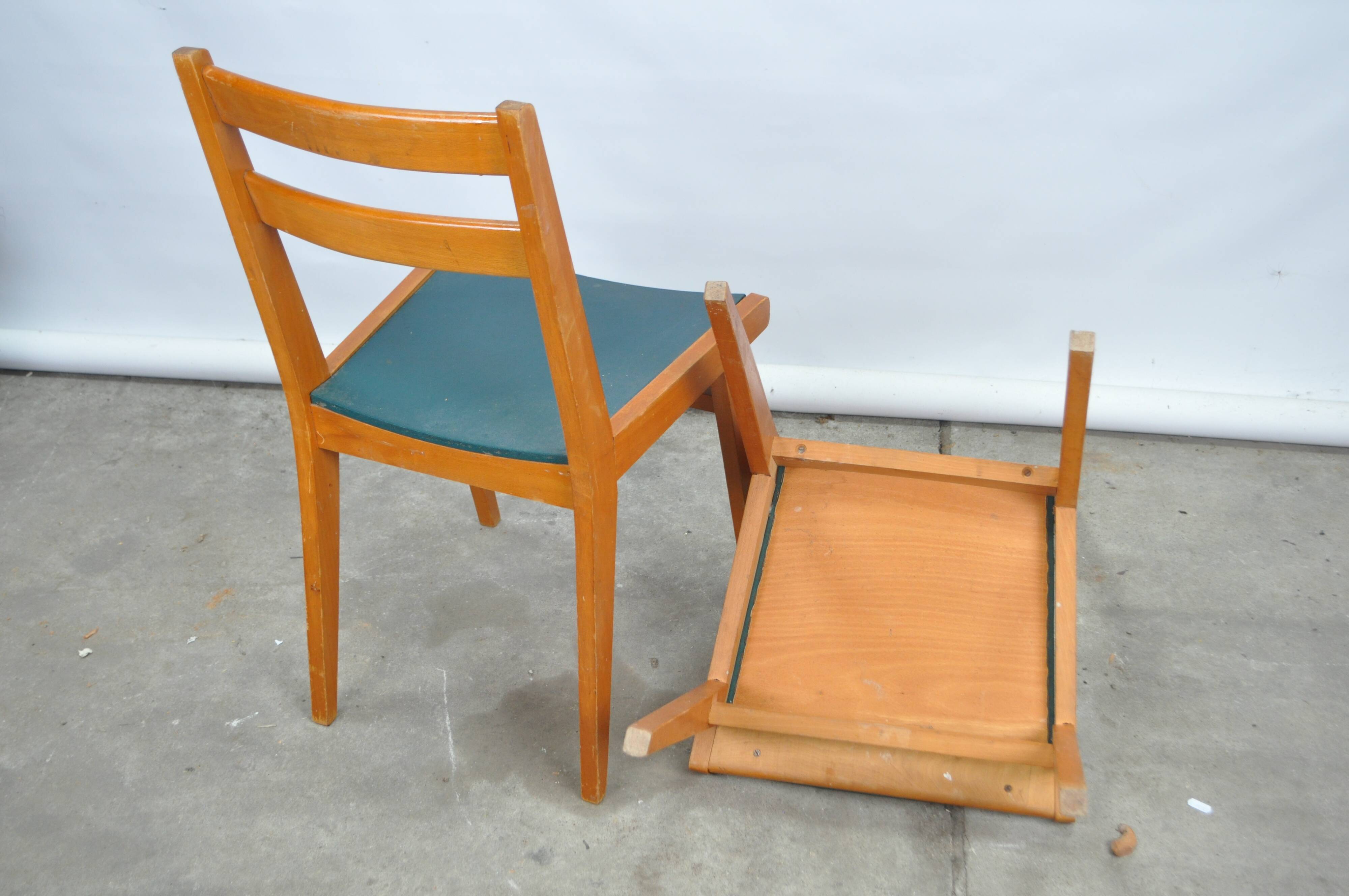 Beech chairs 1950