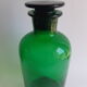 Pot apothicaire vert vintage