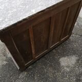 Louis Philippe burl walnut chest of drawers