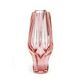 Art Deco vase, crystal, designed by J. Hoffmann, Moser, Czechoslovakia, 1950s