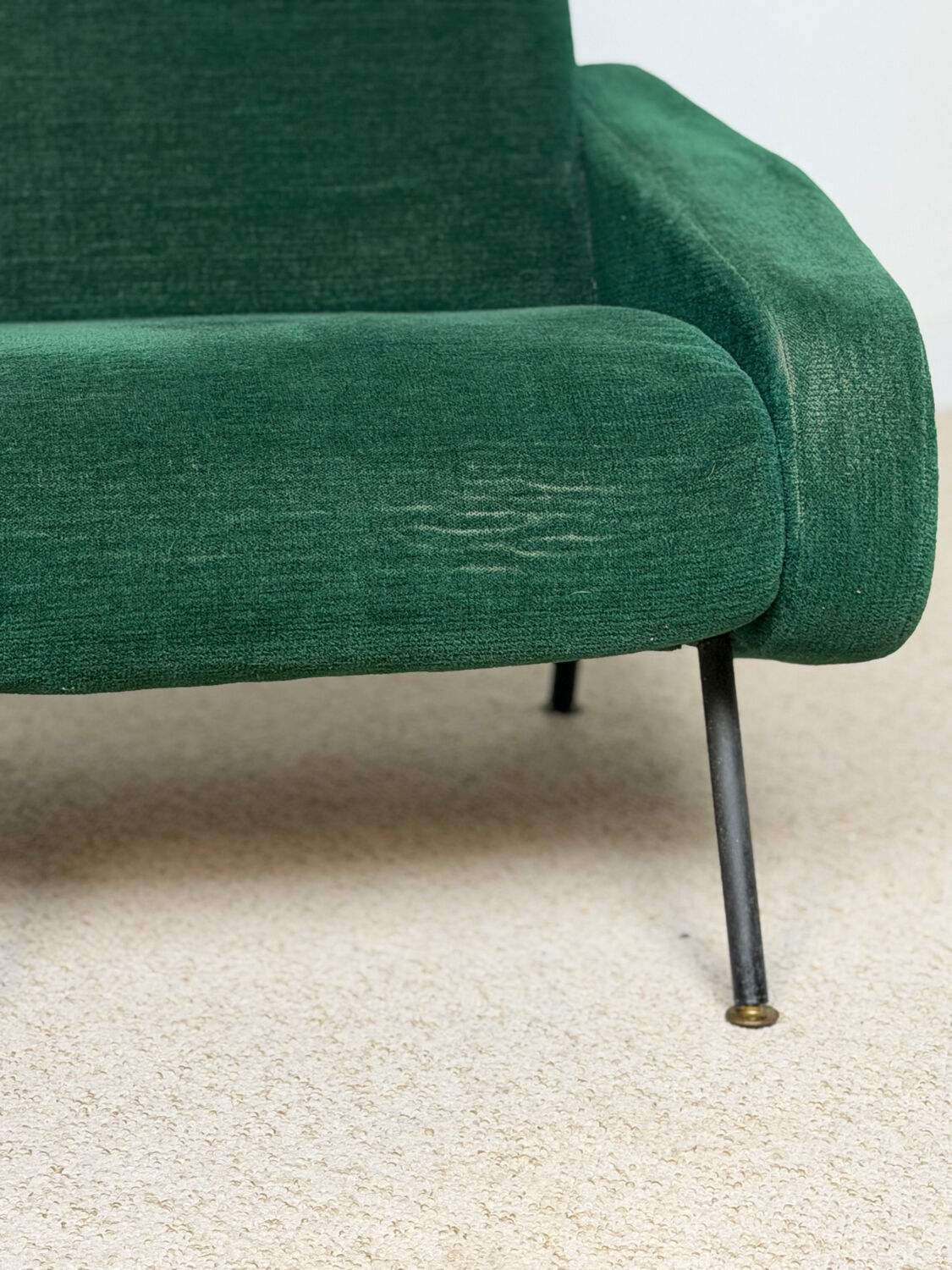 Vintage armchairs from the 60s/70s in the style of Pierre Guariche.