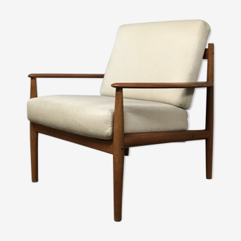 Fauteuil danois 118 par Grete Jalk pour France & Son années 1950