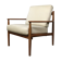 Fauteuil danois 118 par Grete Jalk pour France & Son années 1950