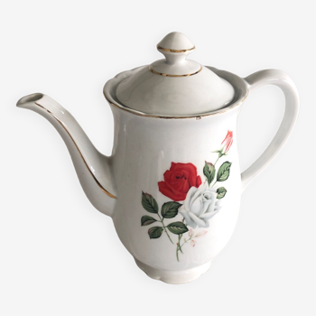 Vintage Luneville porcelain teapot