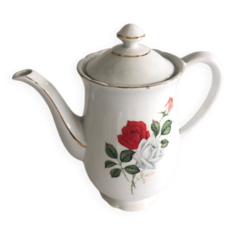 Vintage Luneville porcelain teapot