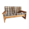 Two-seater sofa in pine year 80