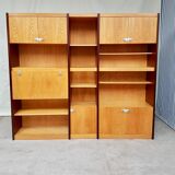 Rare Vtg Mid Century Teak G Plan Libretto Wall Unit Media Cabinet Danish #638