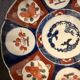 Pair of Imari porcelain plates, Japan, late 19th - early 20th century.