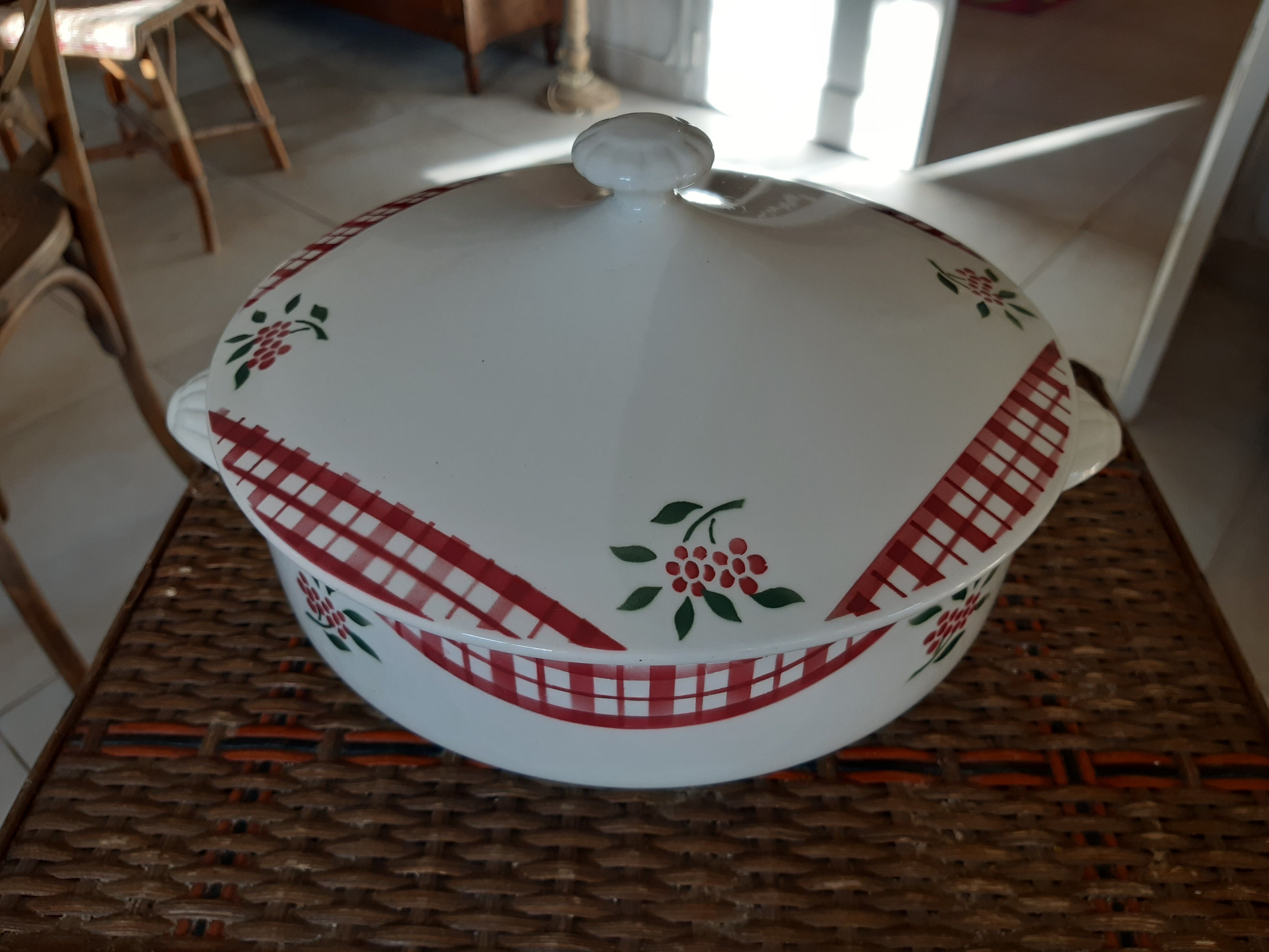 Soup bowl Digoin Sarreguemines