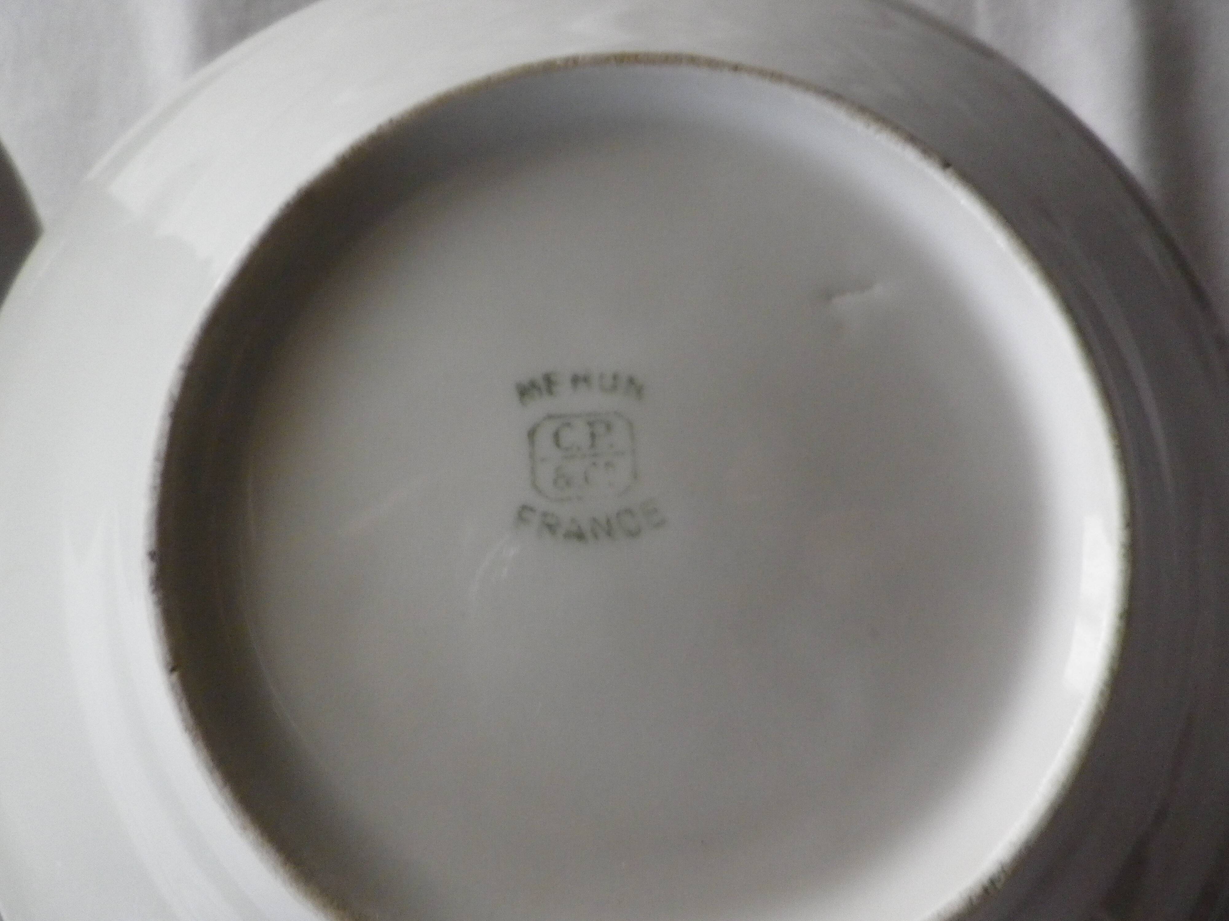 butter or jam dish, Mehun France