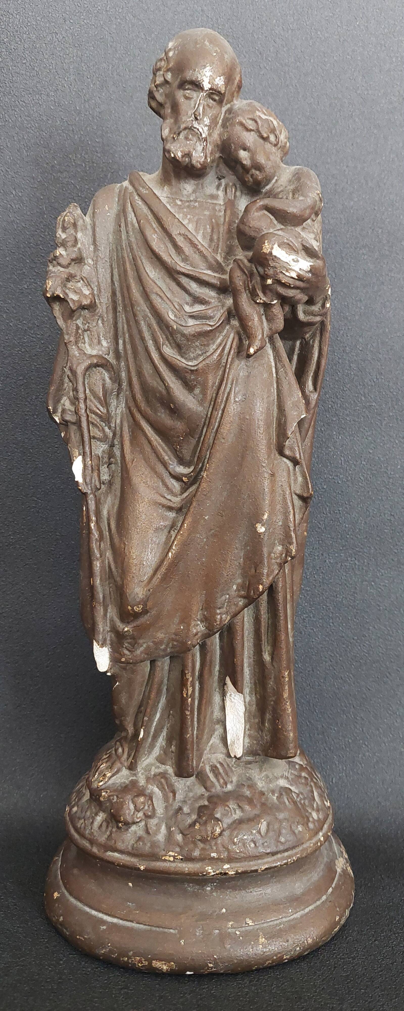 Statue Saint Joseph, fin XIXème