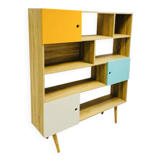 Scandinavian style shelf furniture
