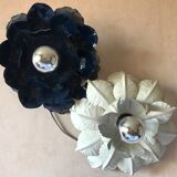 Metal flower appliques