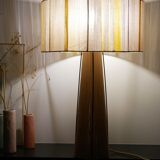 Vera model table lamp - hand-woven lamps - Unique lampshade in woven yarn - suspension t