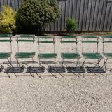 6 folding garden chairs