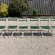 6 chaises pliantes de jardin