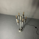 Floor lamp 70s with 12 fires