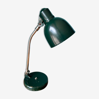 Bedside lamp from the 1950's, mid century table lamp with industrial style