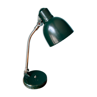 Bedside lamp from the 1950's, mid century table lamp with industrial style