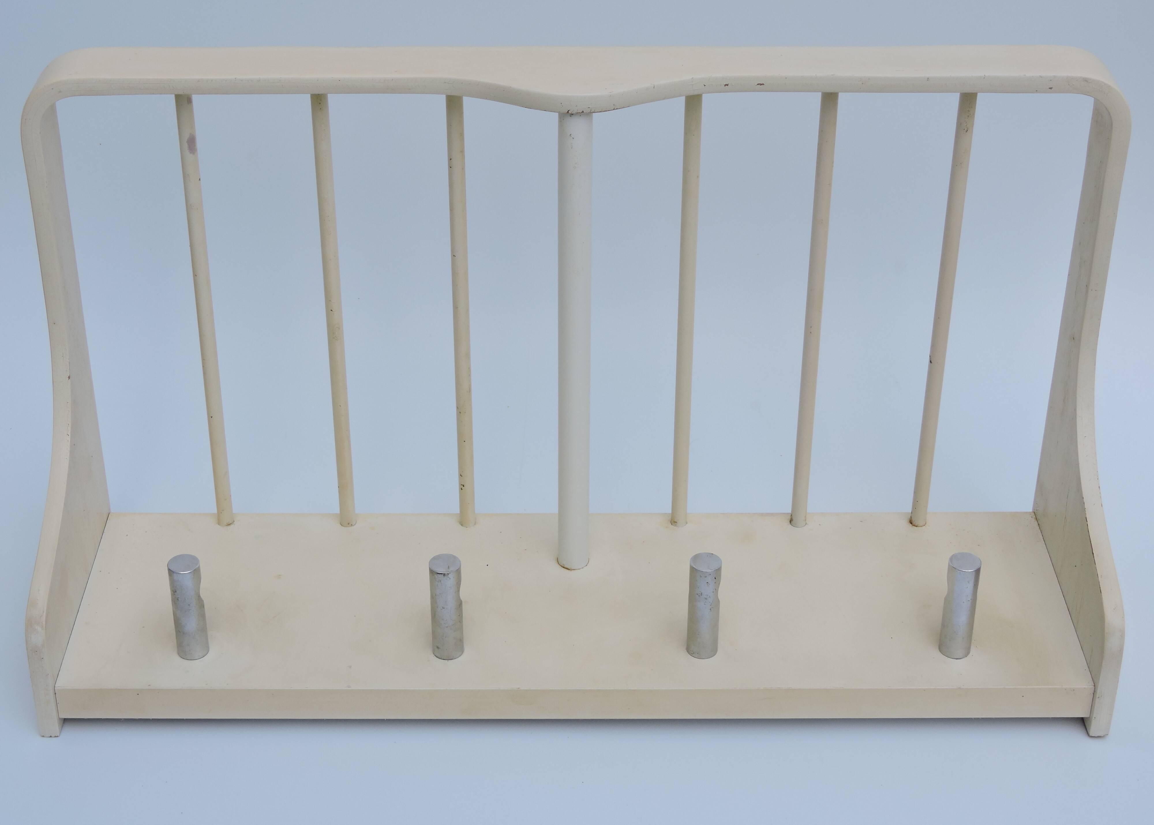 Schönbuch Quadro wall coat rack, interior from the 70s