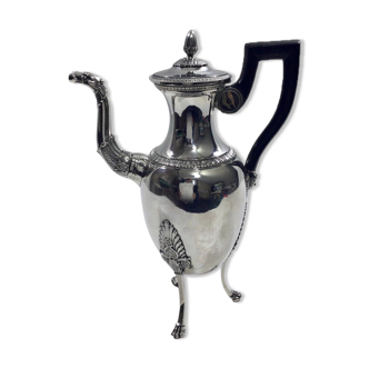 Silver teapot