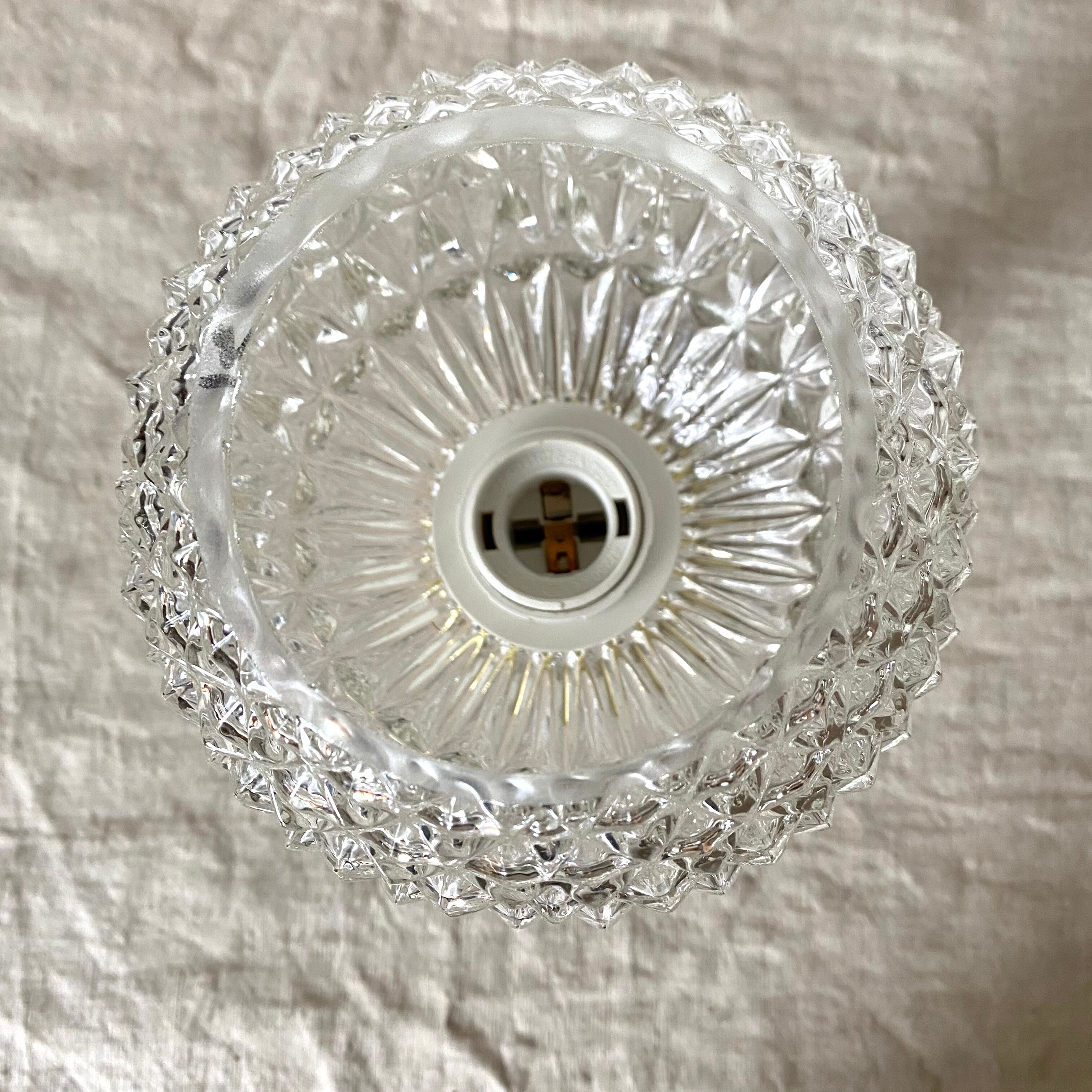 Vintage ceiling lamp glass globe