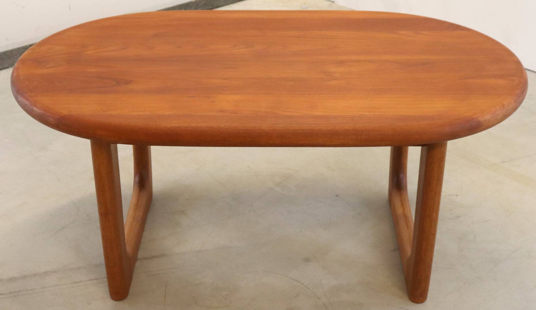 Holstebro vintage deense teak salontafel 'Oksby'