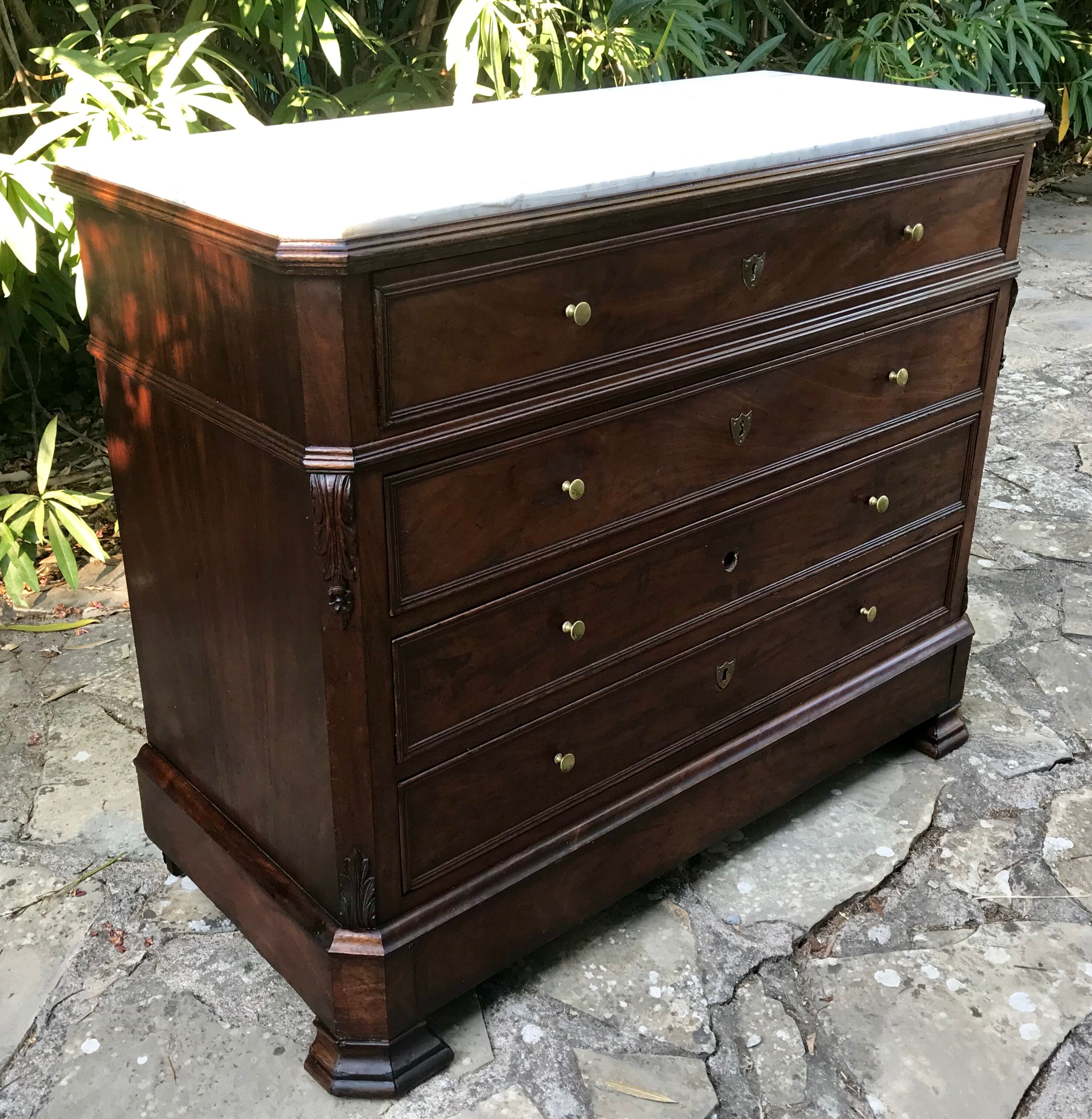 Chest of drawers old secretary