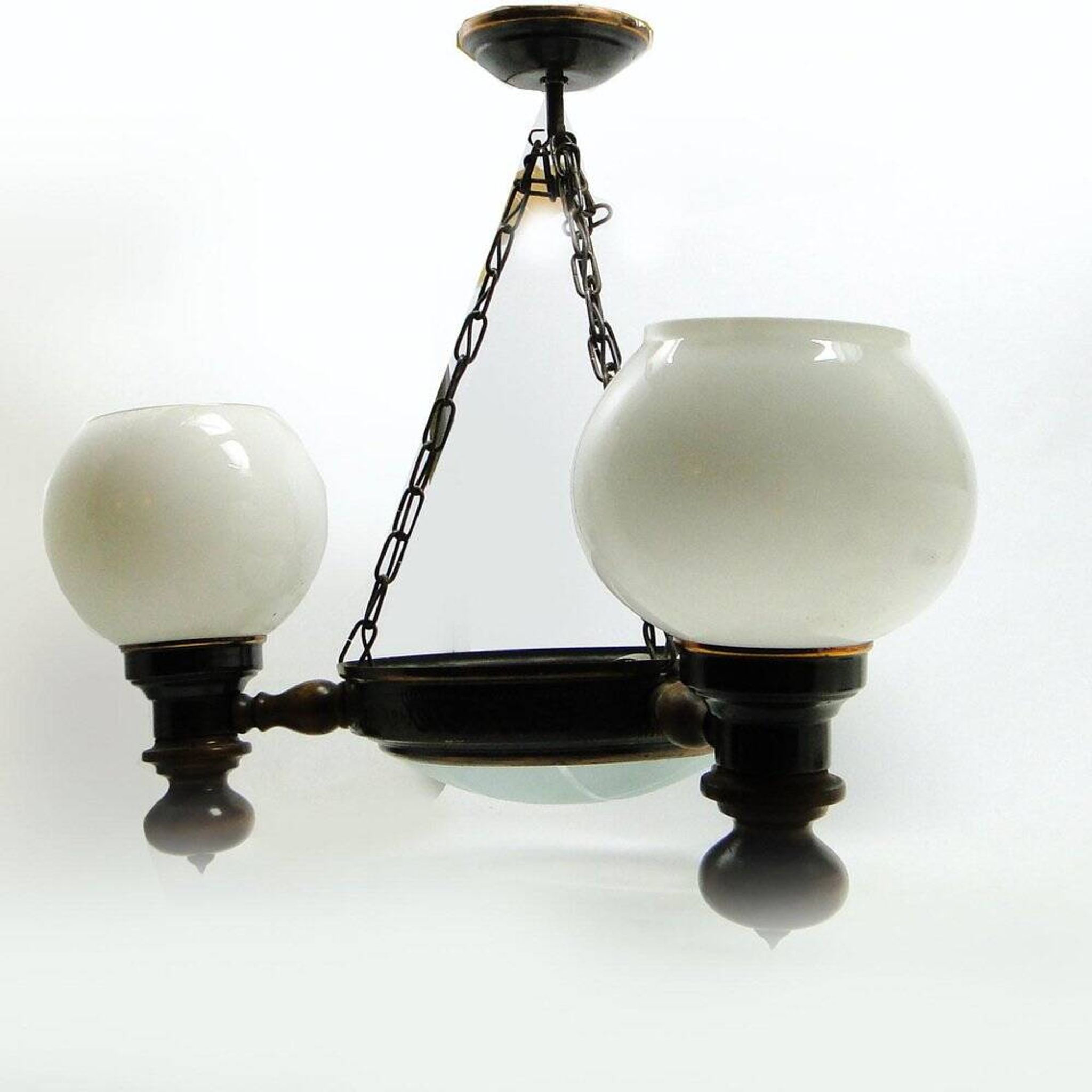 Chandelier du milieu du siècle, Pologne, années 1970
