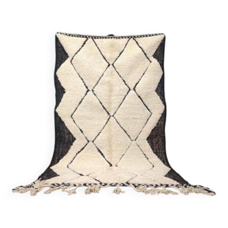 Traditional handmade pure wool Berber rug size 250x250 cm