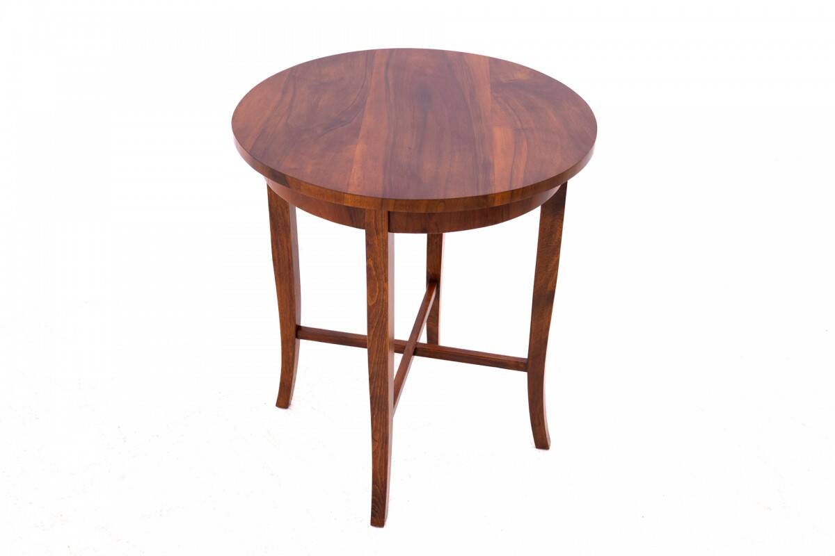 Art Deco round table, Poland, 1940s.